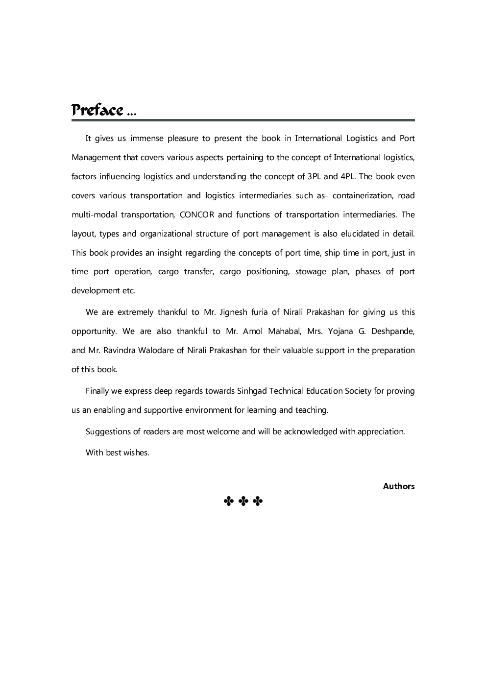 International Logistics & Port Management (II) - Page 4
