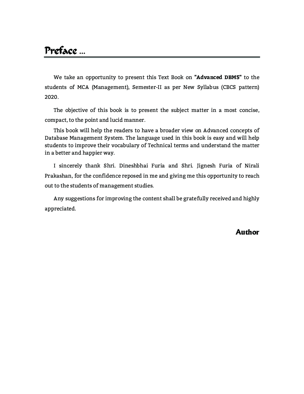 Advanced DBMS - Page 4