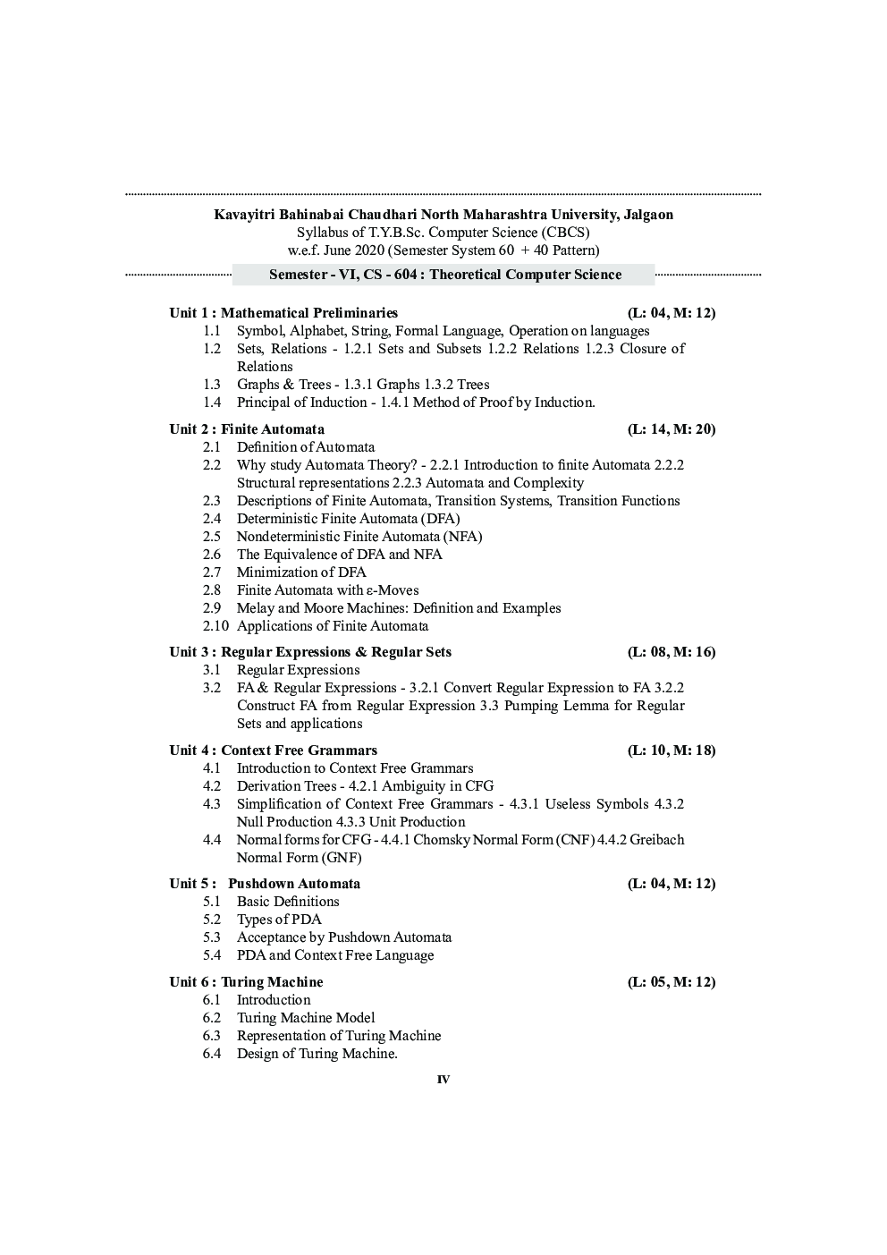 Theoretical Computer Science (KBCNMU) - Page 5