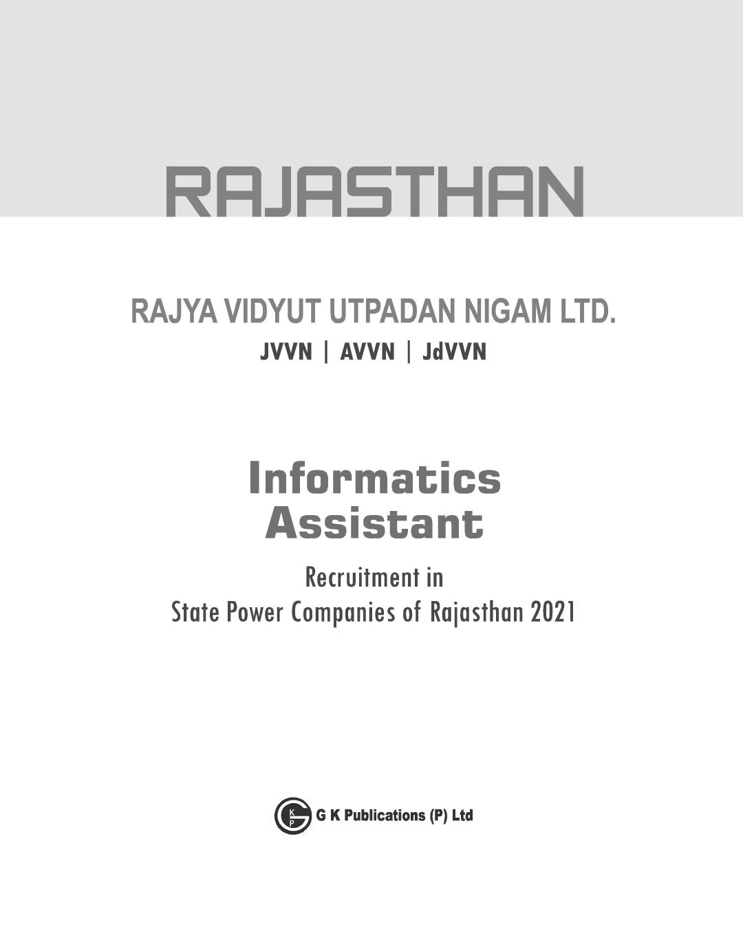 Rajasthan RVUNL 2021 : Informatics Assistant - Page 2