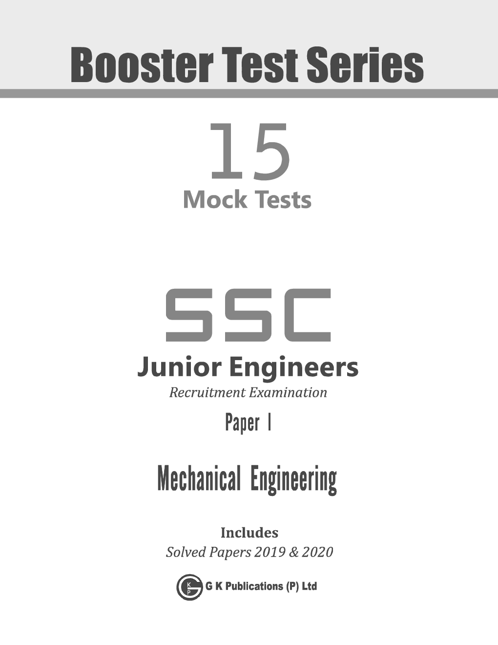 SSC 2021 : Booster Test Series - JE Paper 1 - Mechanical Engineering - 15 Mock Tests (Includes 2019-2020 Papers) - Page 2