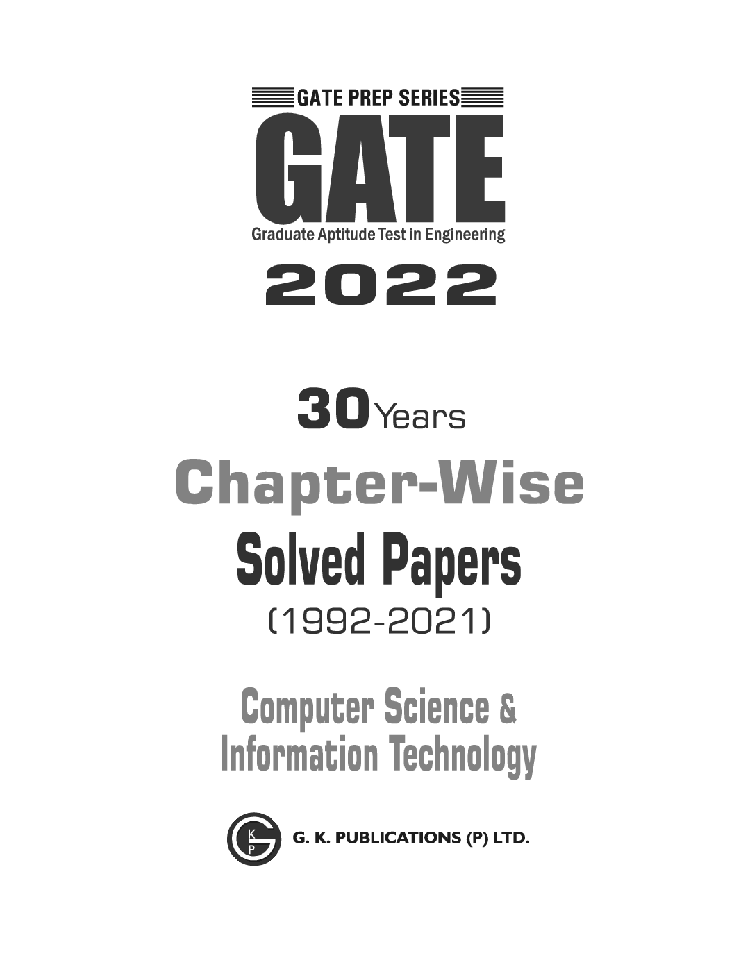 GATE 2022 Computer Science and Information Technology - 30 years Chapter wise Solved Papers (1992-2021) - Page 2
