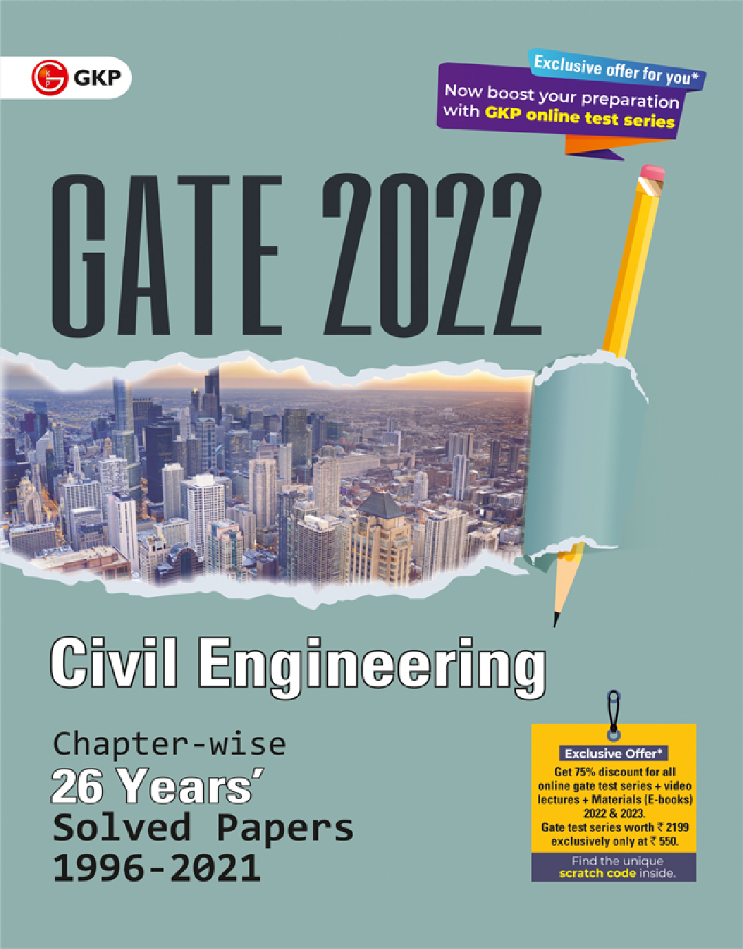 GATE 2022 Civil Engineering - 26 Years Chapter-Wise Solved Papers (1996-2021) - Page 1