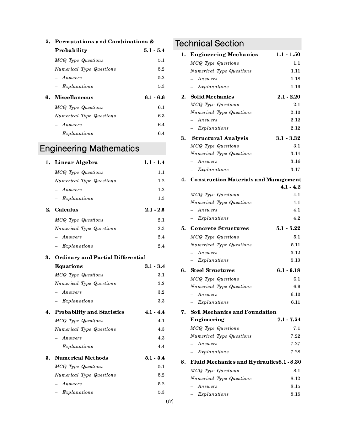 GATE 2022 Civil Engineering - 26 Years Chapter-Wise Solved Papers (1996-2021) - Page 5