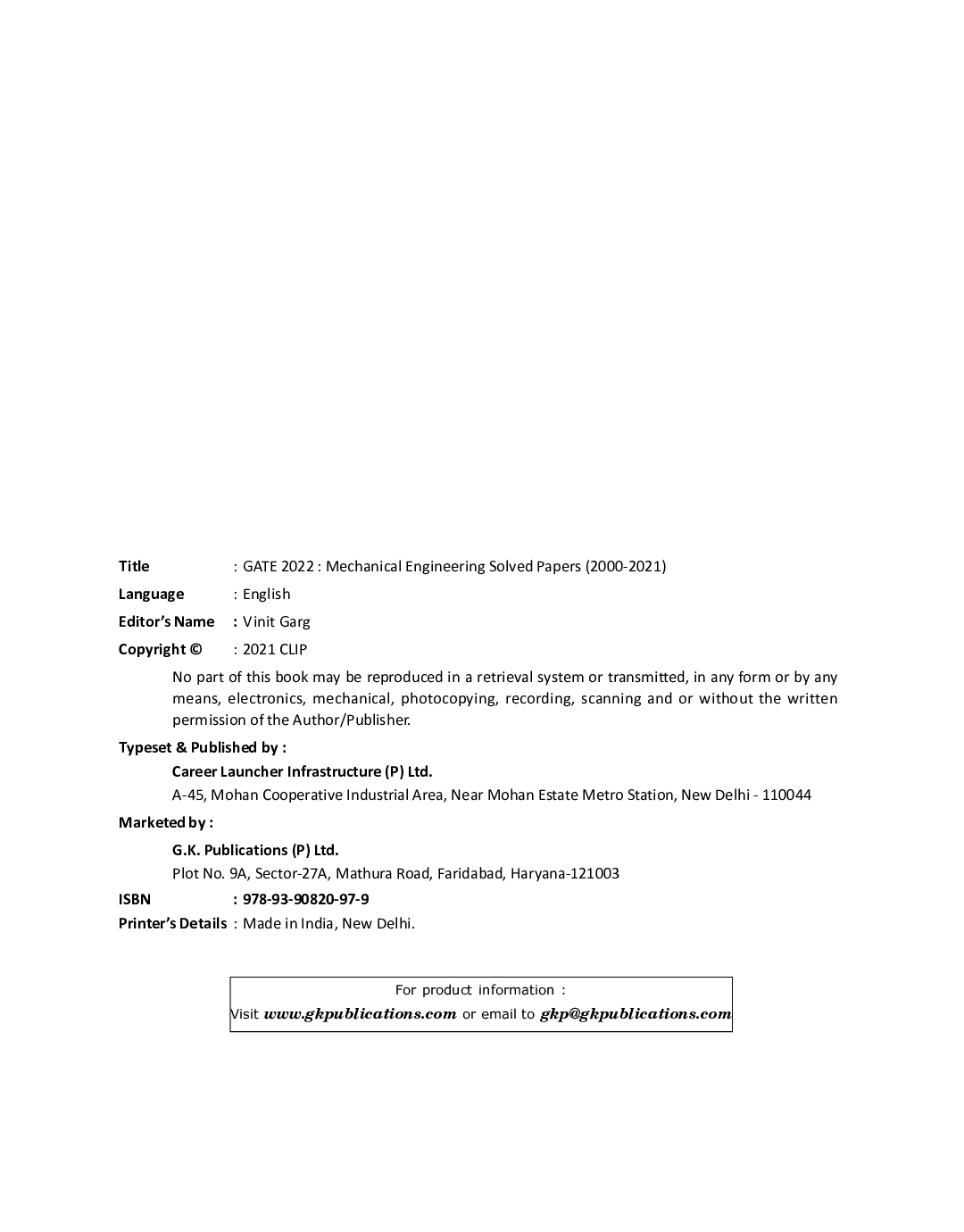 GATE 2022 Mechanical Engineering - Solved Papers (2000-2021) - Page 3
