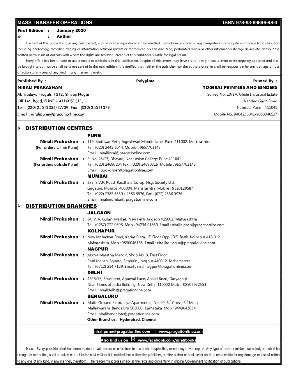 Mass Transfer Operations - Page 3