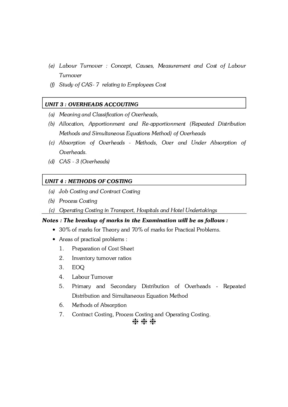 Advanced Cost Accounting And Cost Systems (Special Paper I) - Page 5