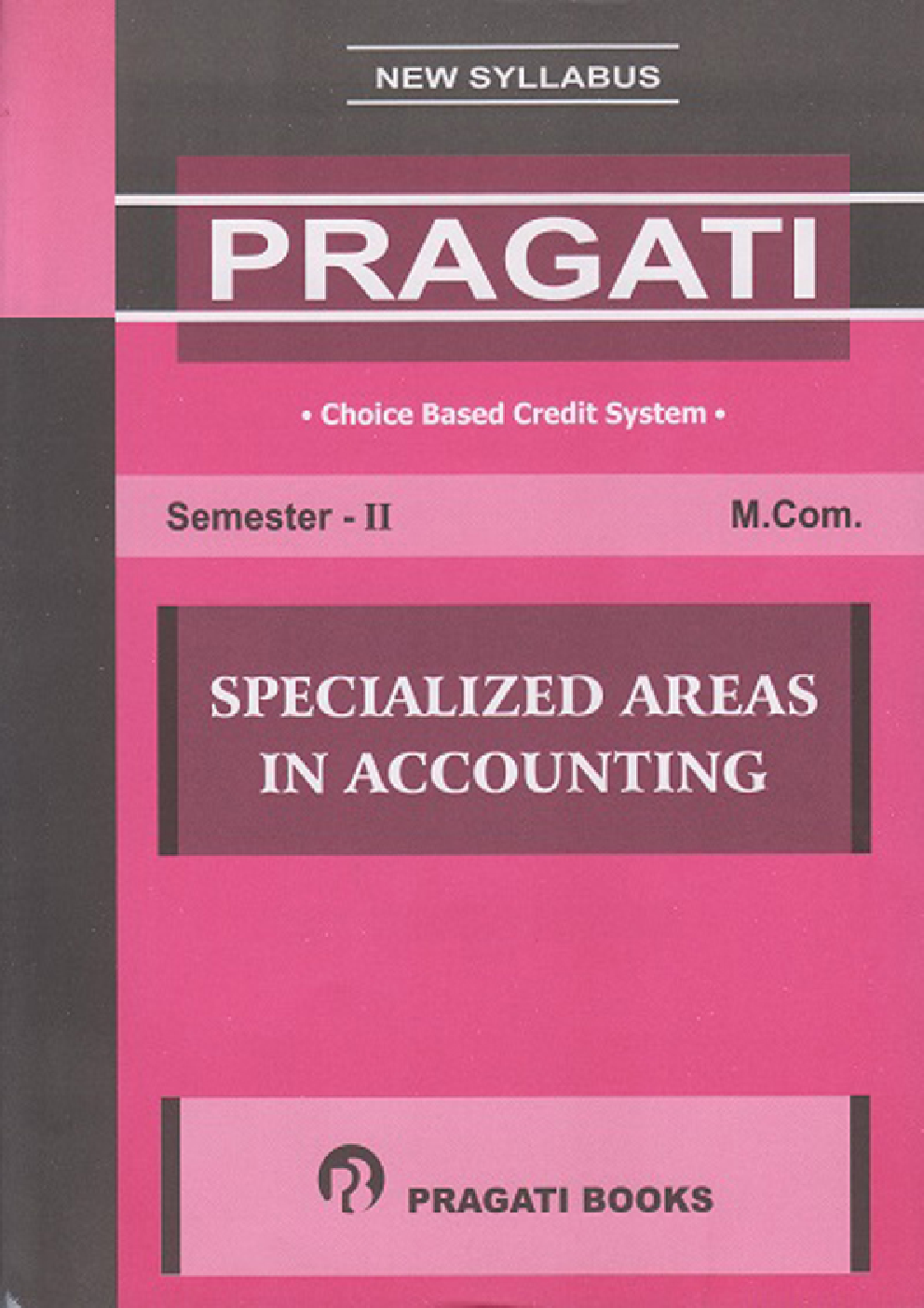 Specialized Areas In Accounting - Page 1