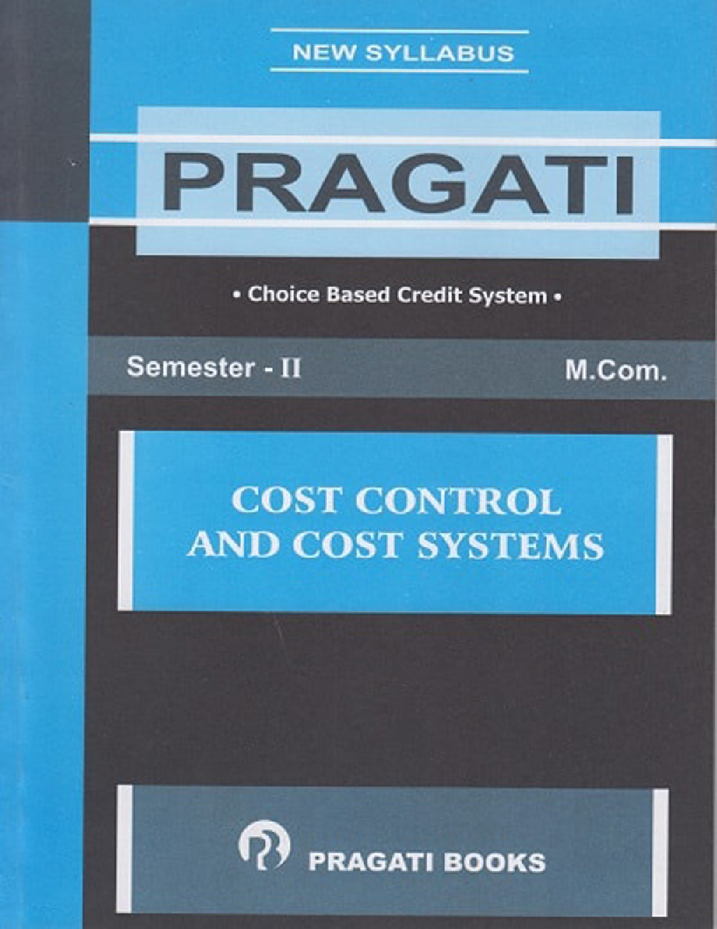 Cost Control And Cost Systems - Page 1