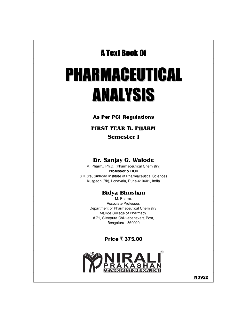 Pharmaceutical Analysis - Page 2