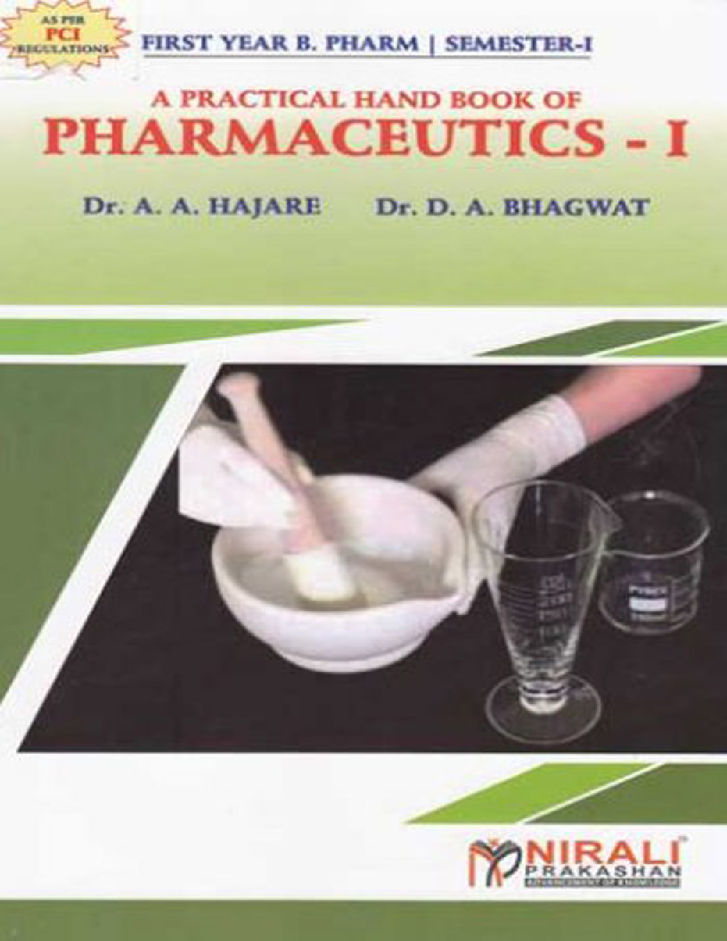 Pharmaceutics – I (Practical) - Page 1