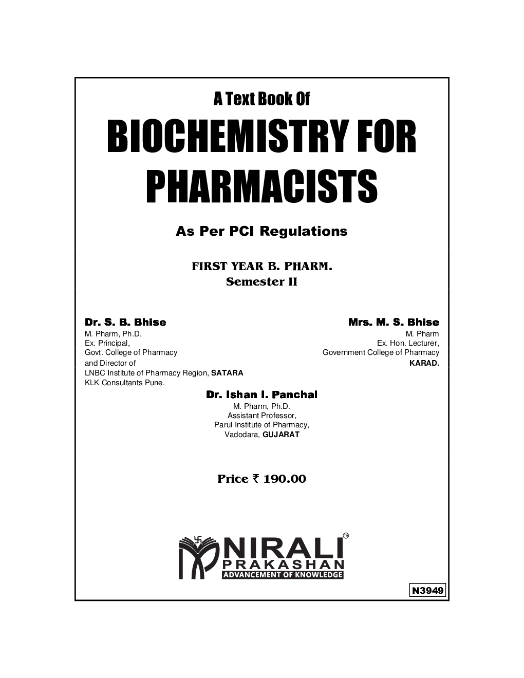 Biochemistry For Pharmacists - Page 2