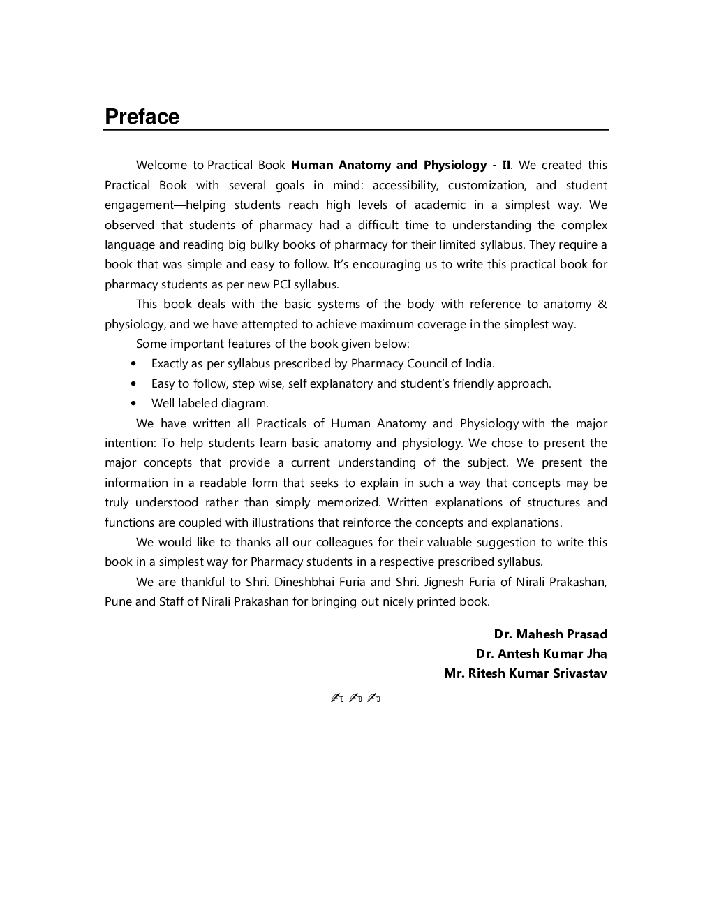 A Practical Book Of Human Anatomy And Physiology - II - Page 4