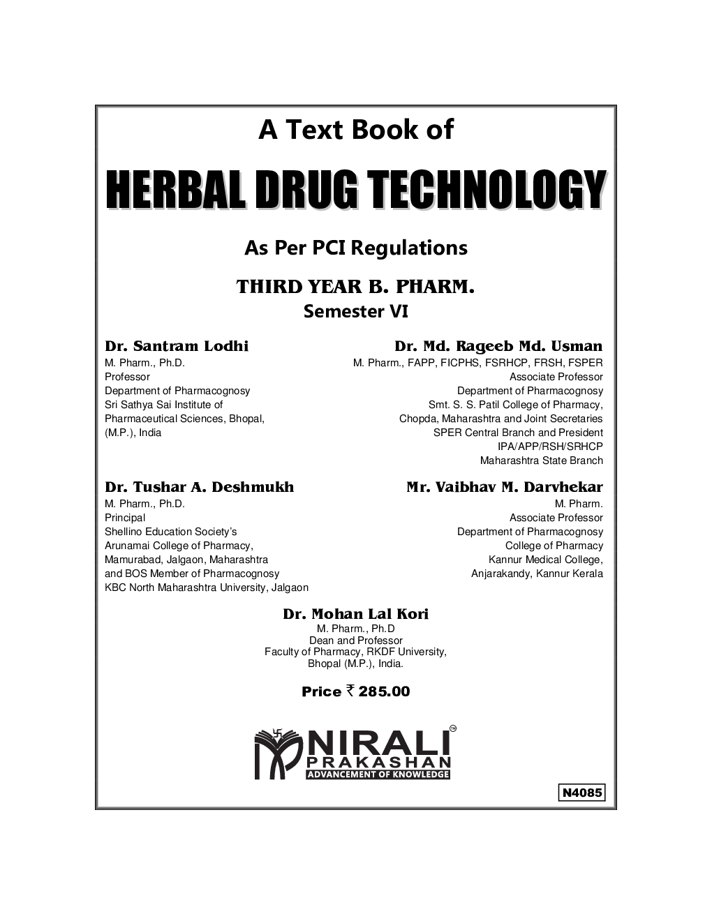 Herbal Drug Technology - Page 2