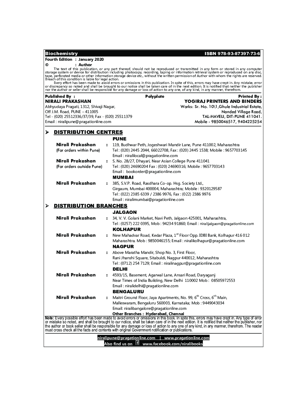 Biochemistry - Page 3