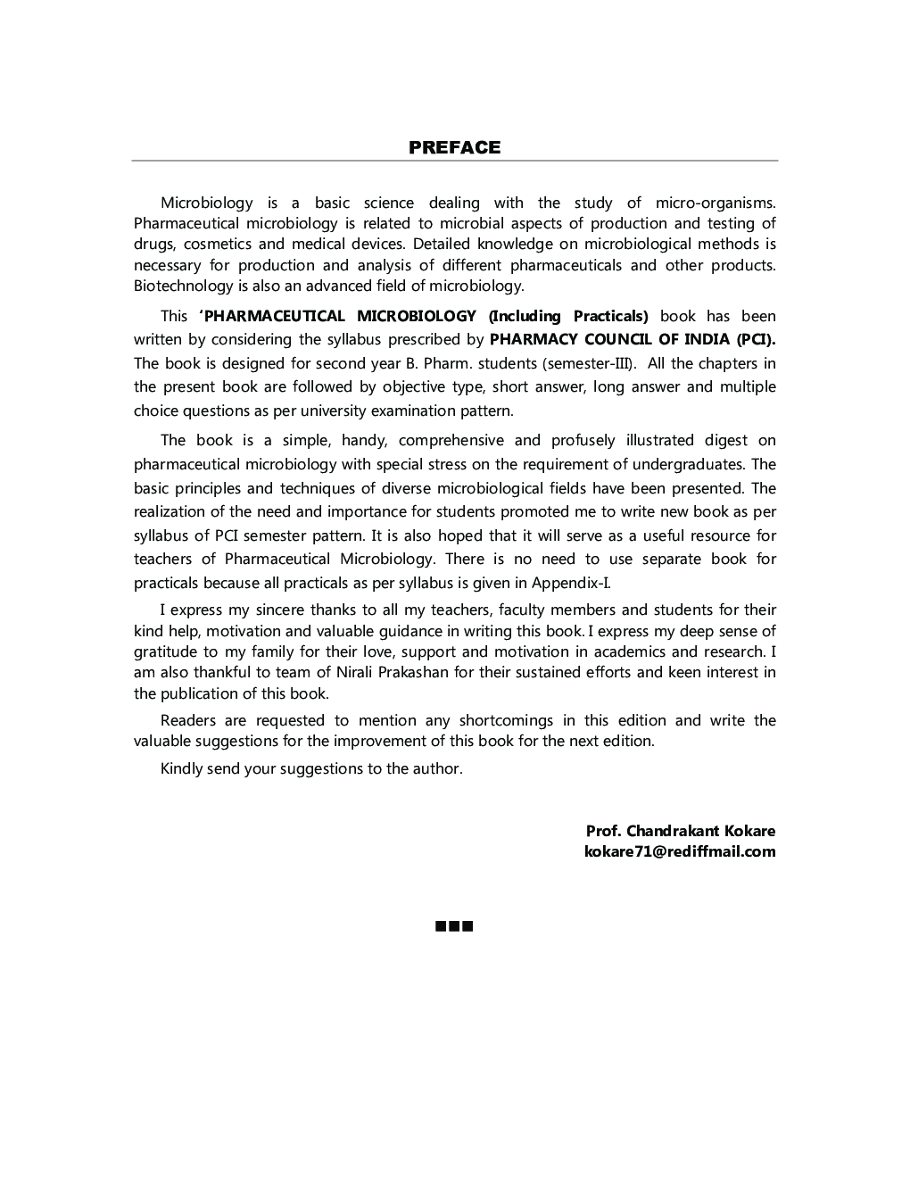 Pharmaceutical Microbiology (Including Practicals) - Page 4