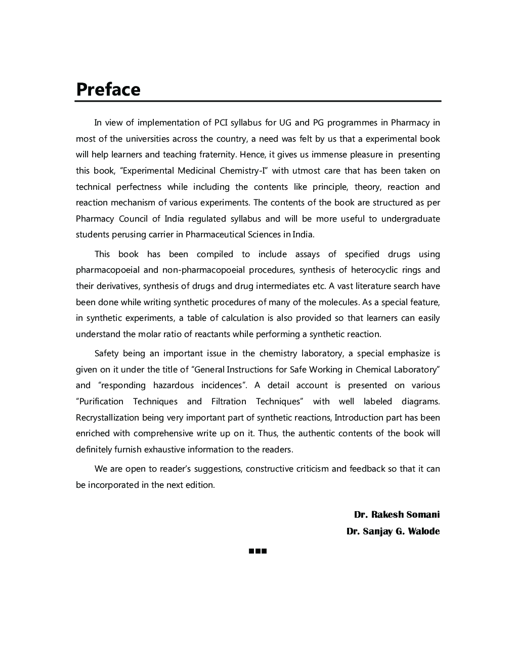 Experimental Medicinal Chemistry - I - Page 5