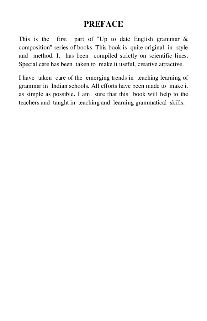 Up To Date English Grammar & Composition - Page 4