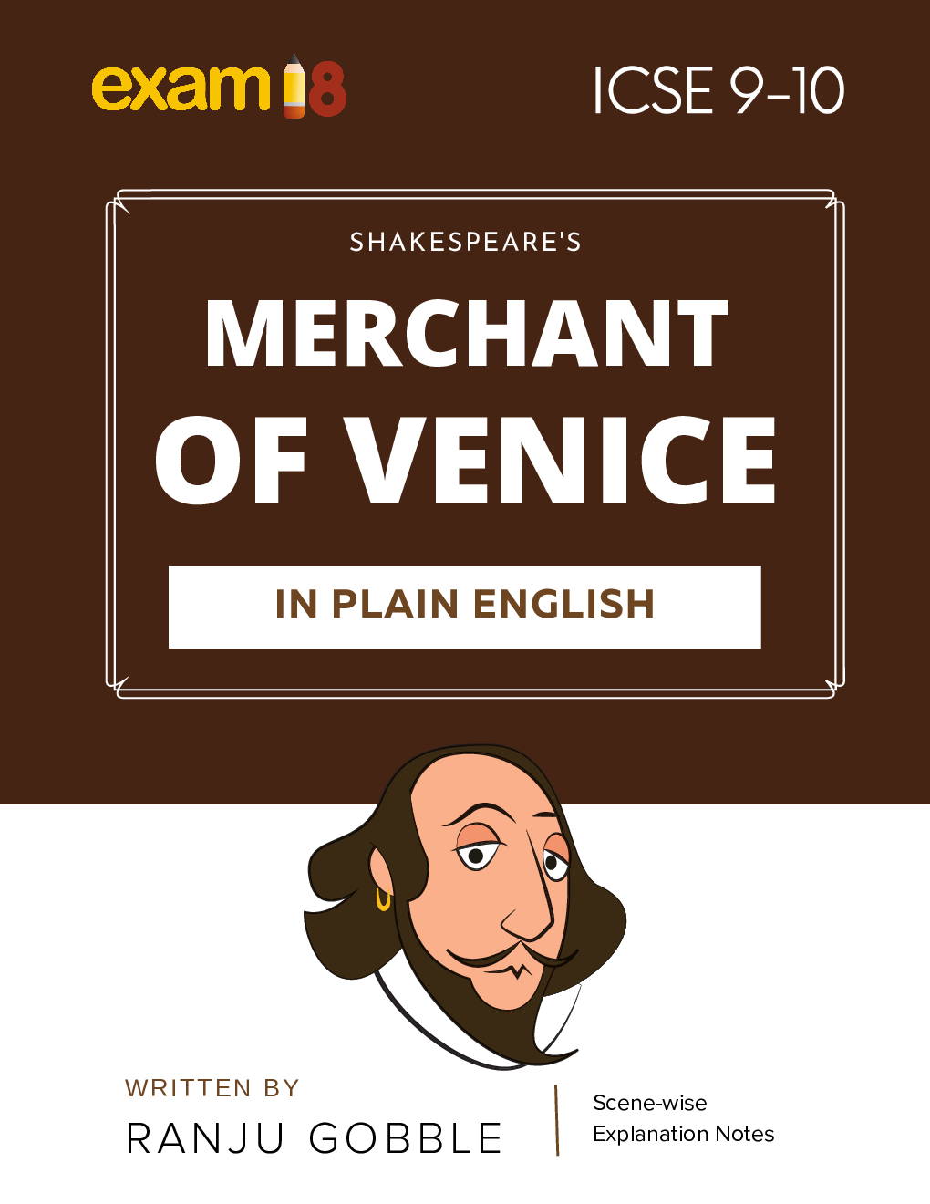 Exam18 ICSE Class 9 & 10 Merchant Of Venice Scene-Wise Paraphrase Explanation Notes - Page 1