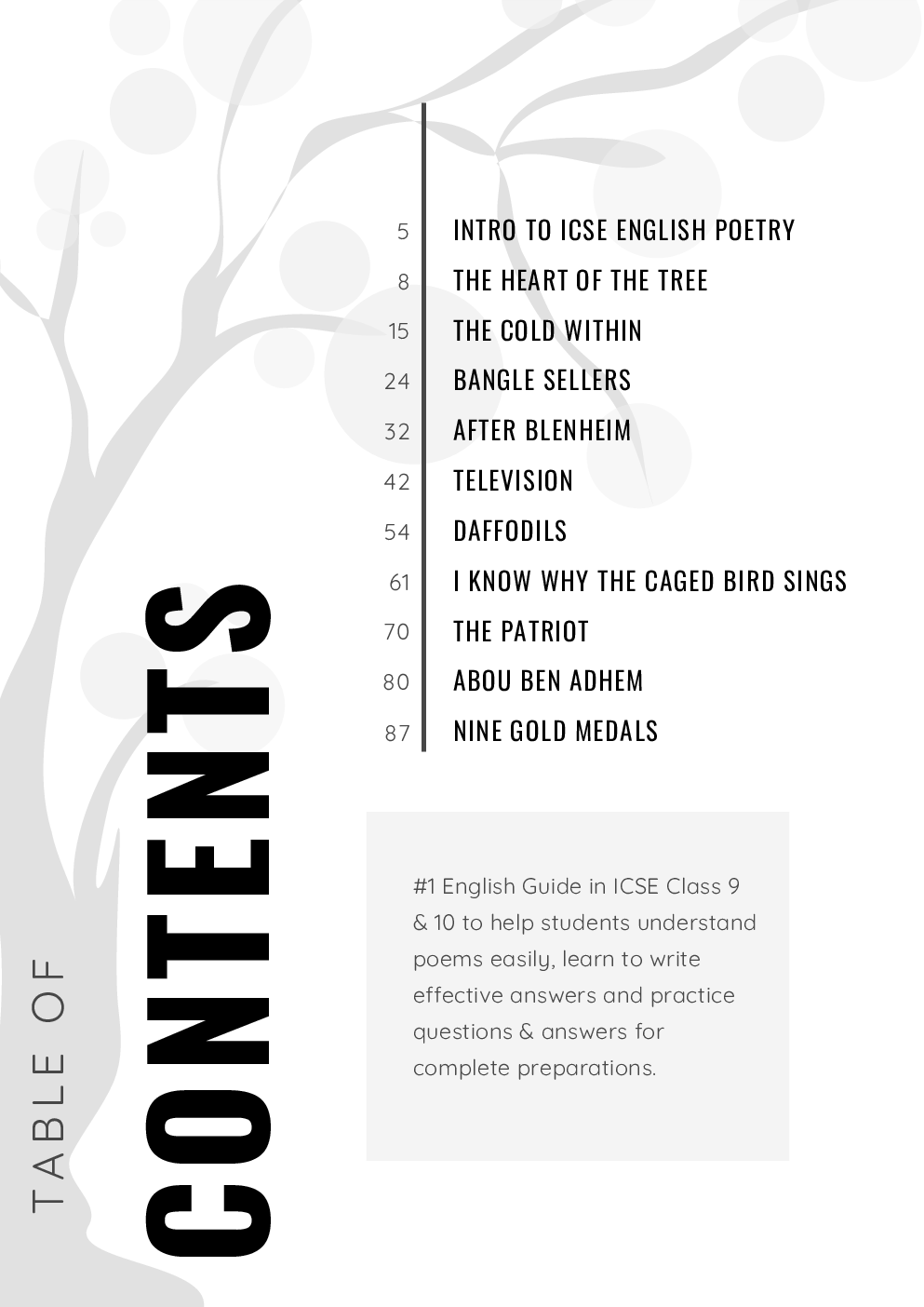 Exam18 ICSE Class 9 & 10 Ultimate Guide To ICSE English Treasure Trove Poems - Page 4