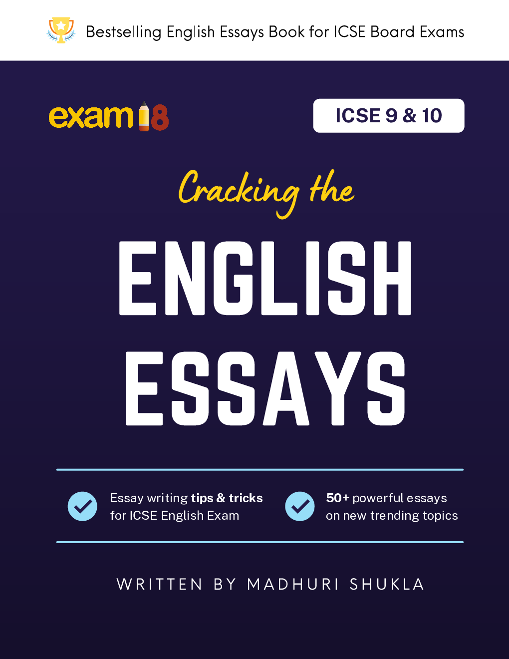 Exam18 ICSE Class 9 & 10 Cracking English Essays - Page 1