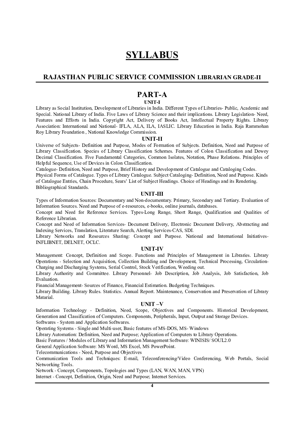 RPSC / RSMSSB / DSSSB / UGC-NET/ JRF NVS / KVS / ISRO / UKSSSC / MPPSC / CGPSC Library Science Chapter Wise Solved Papers (Hindi) - Page 5