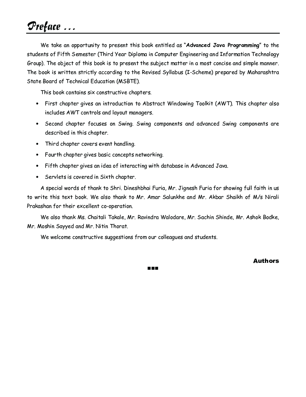 Advanced Java Programming - Page 4