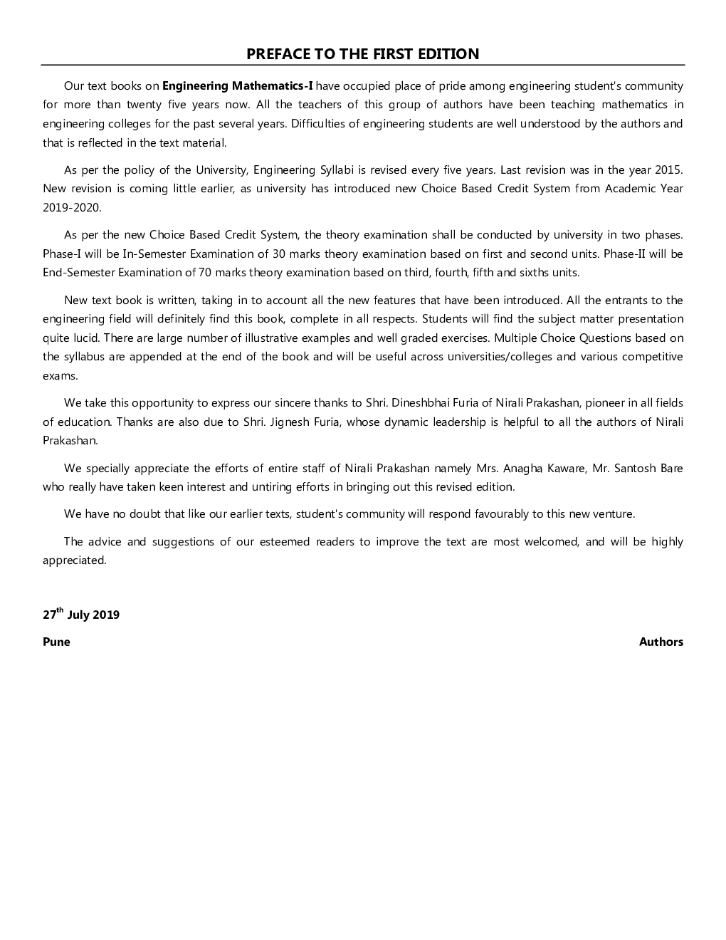 Engineering Mathematics - I - Page 5