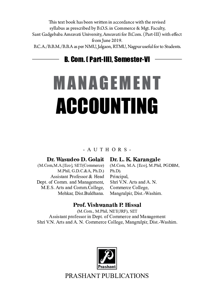 Management Accounting (SGAU) - Page 2