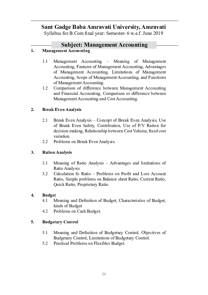 Management Accounting (SGAU) - Page 5