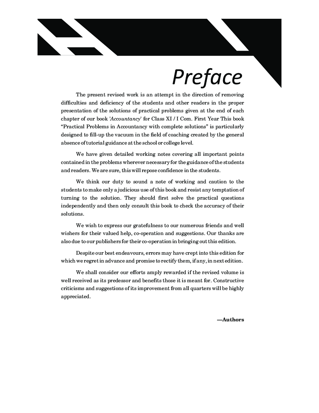 Problems And Solutions In Accountancy Class XI - Page 4