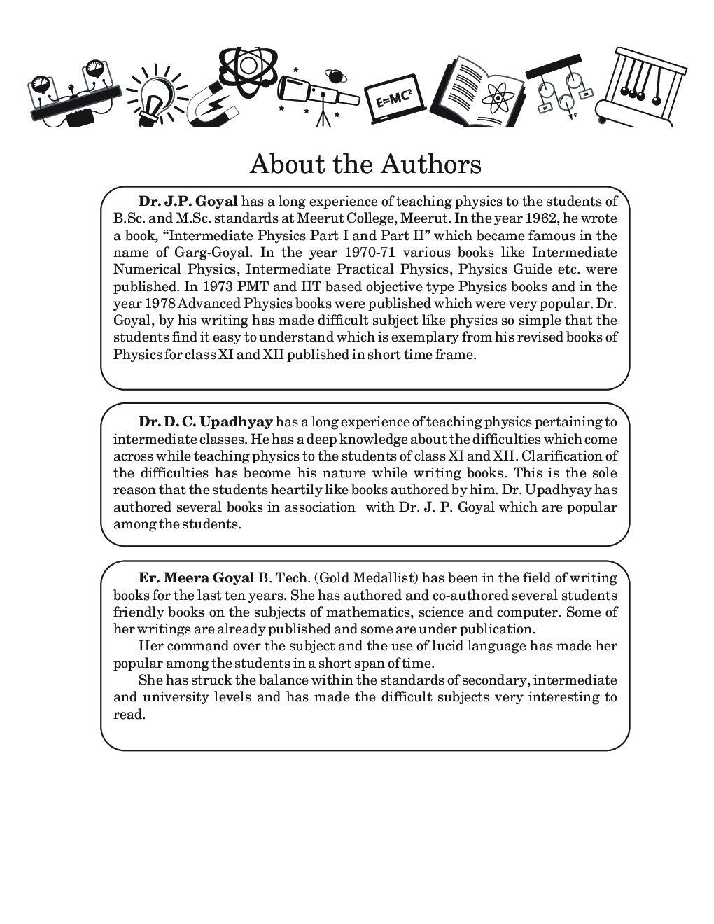 Physics Class XII Volume-II - Page 3