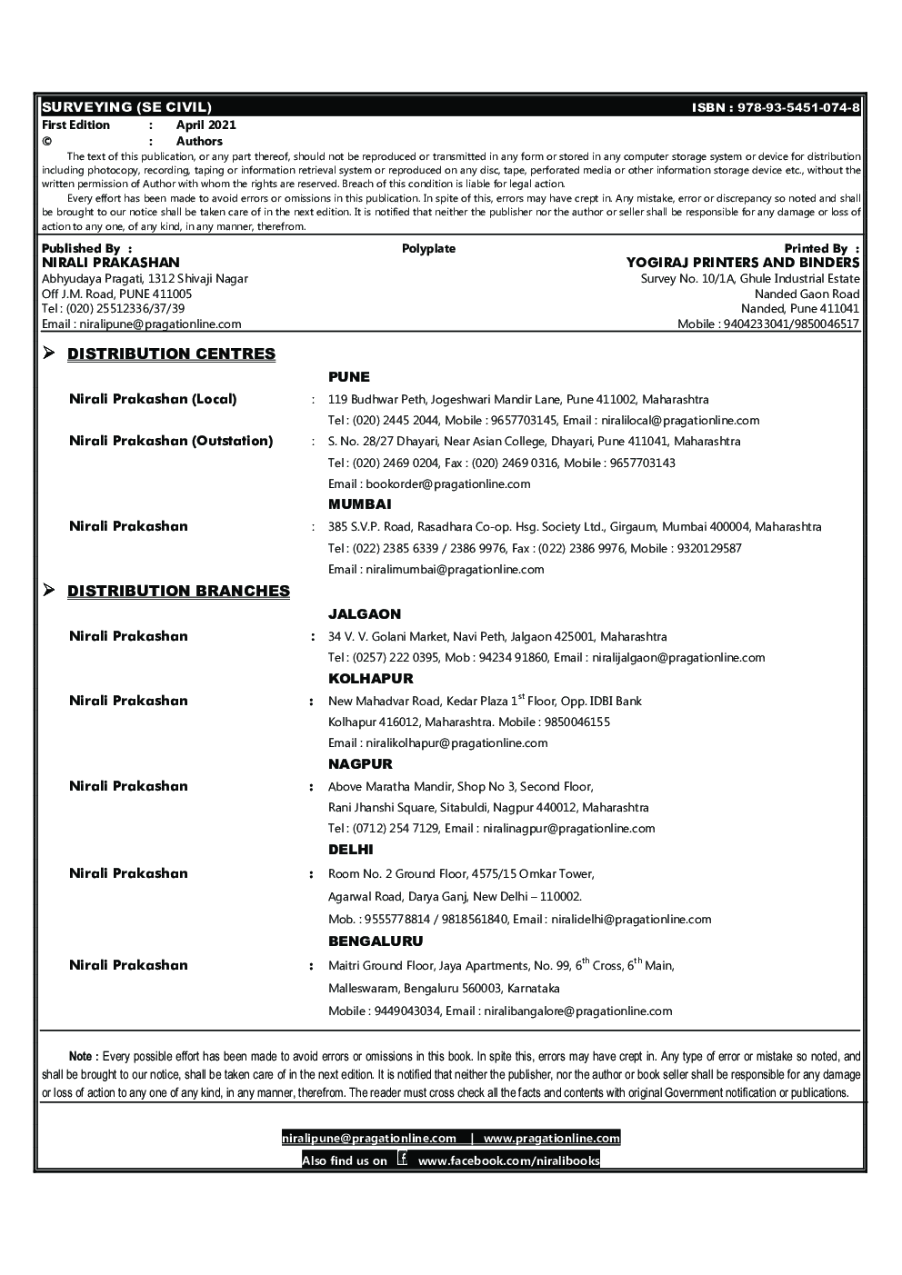 Surveying For Civil Engineering - Page 3