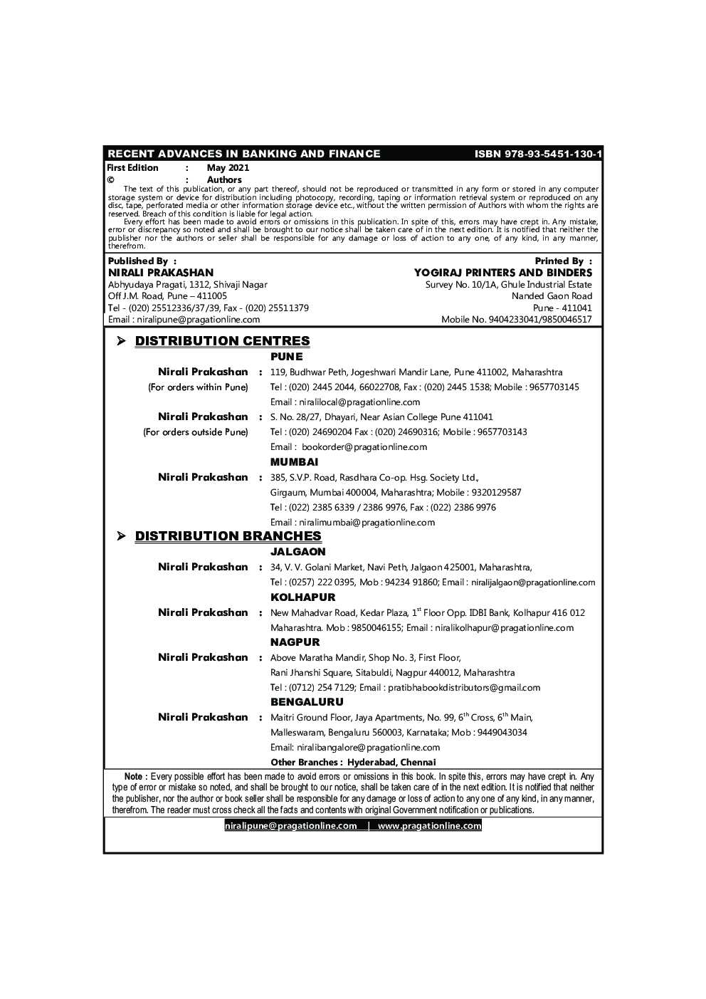 Recent Advances In Banking And Finance - Page 3