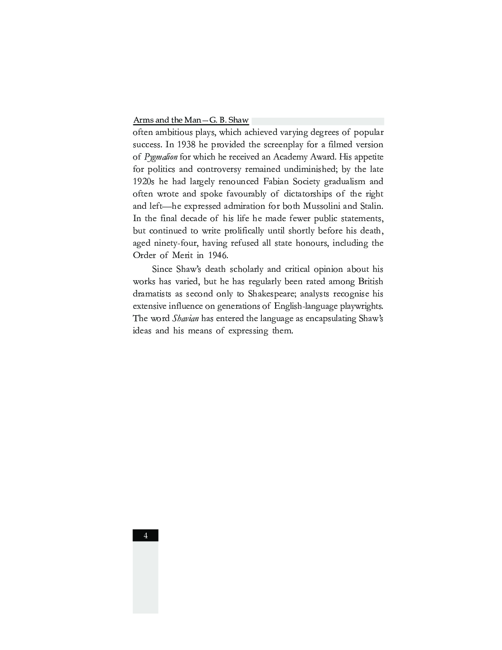 Download Arms And The Man PDF Online by Bernard Shaw