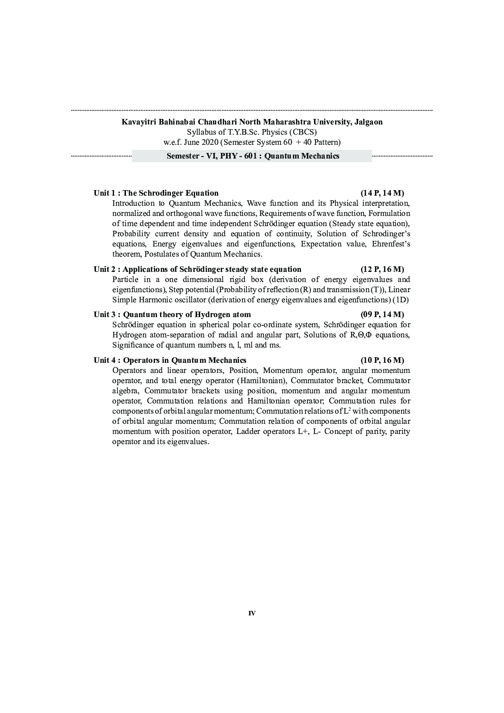 PHY 601_Quantum Mechanics - Page 5