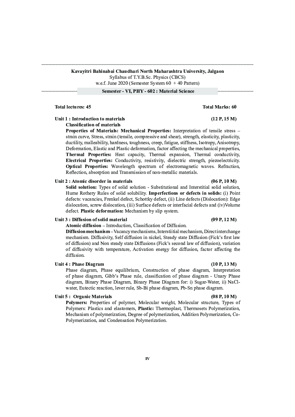 PHY 602_Material Science - Page 5