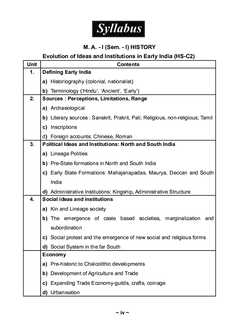History (Evolution Of Ideas And Institutions In Early India) (Marathi) - Page 5