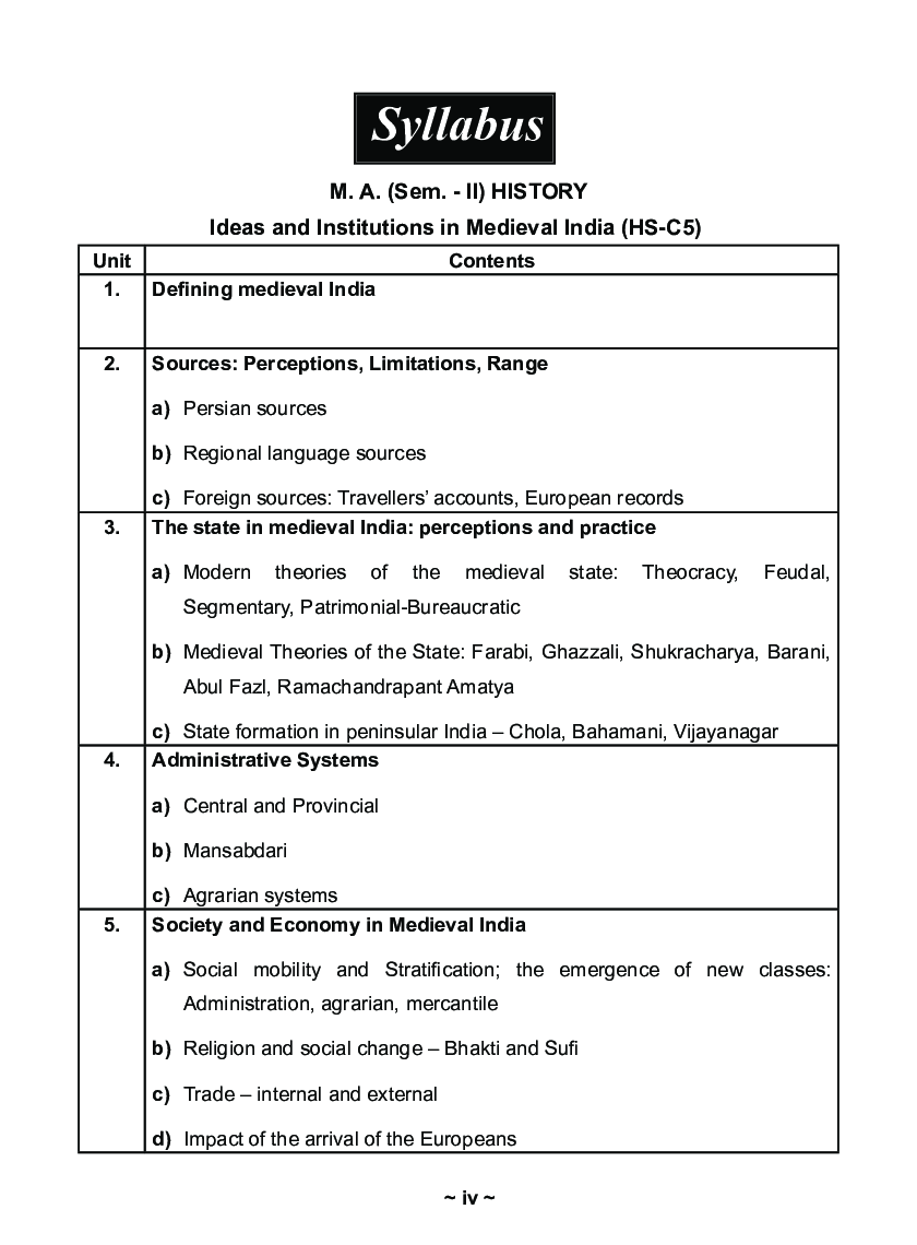 History (Ideas And Institutions In Medieval India) (Marathi) - Page 5