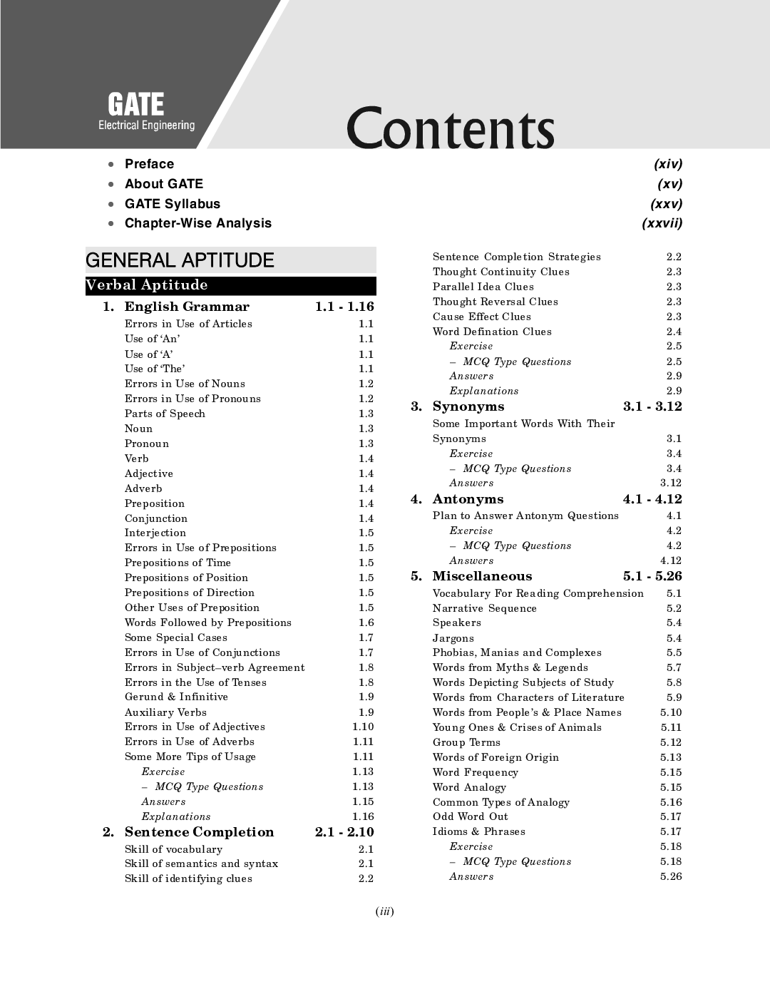 GATE 2022 : Electrical Engineering - Guide - Page 4