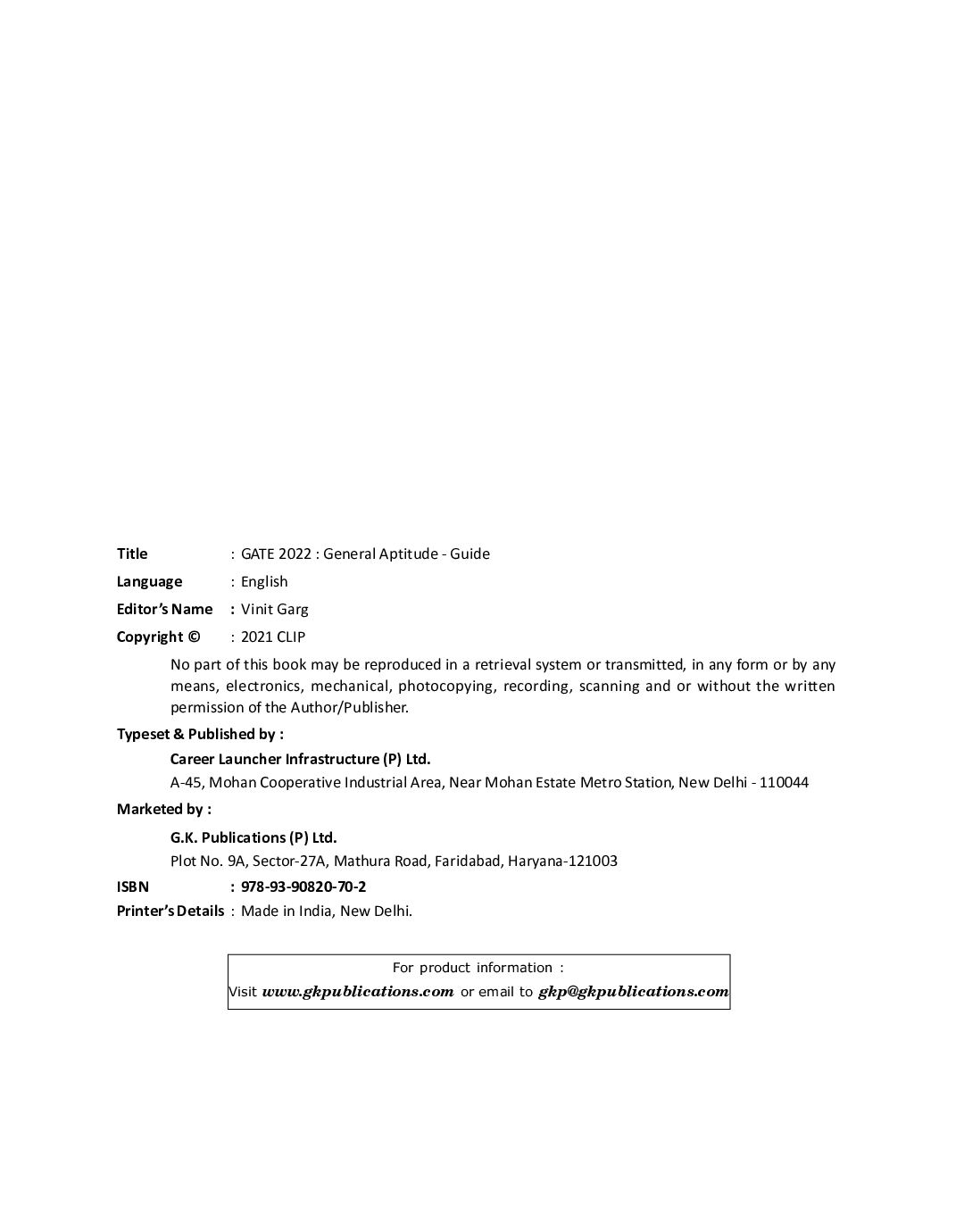 GATE 2022 : General Aptitude - Guide - Page 3