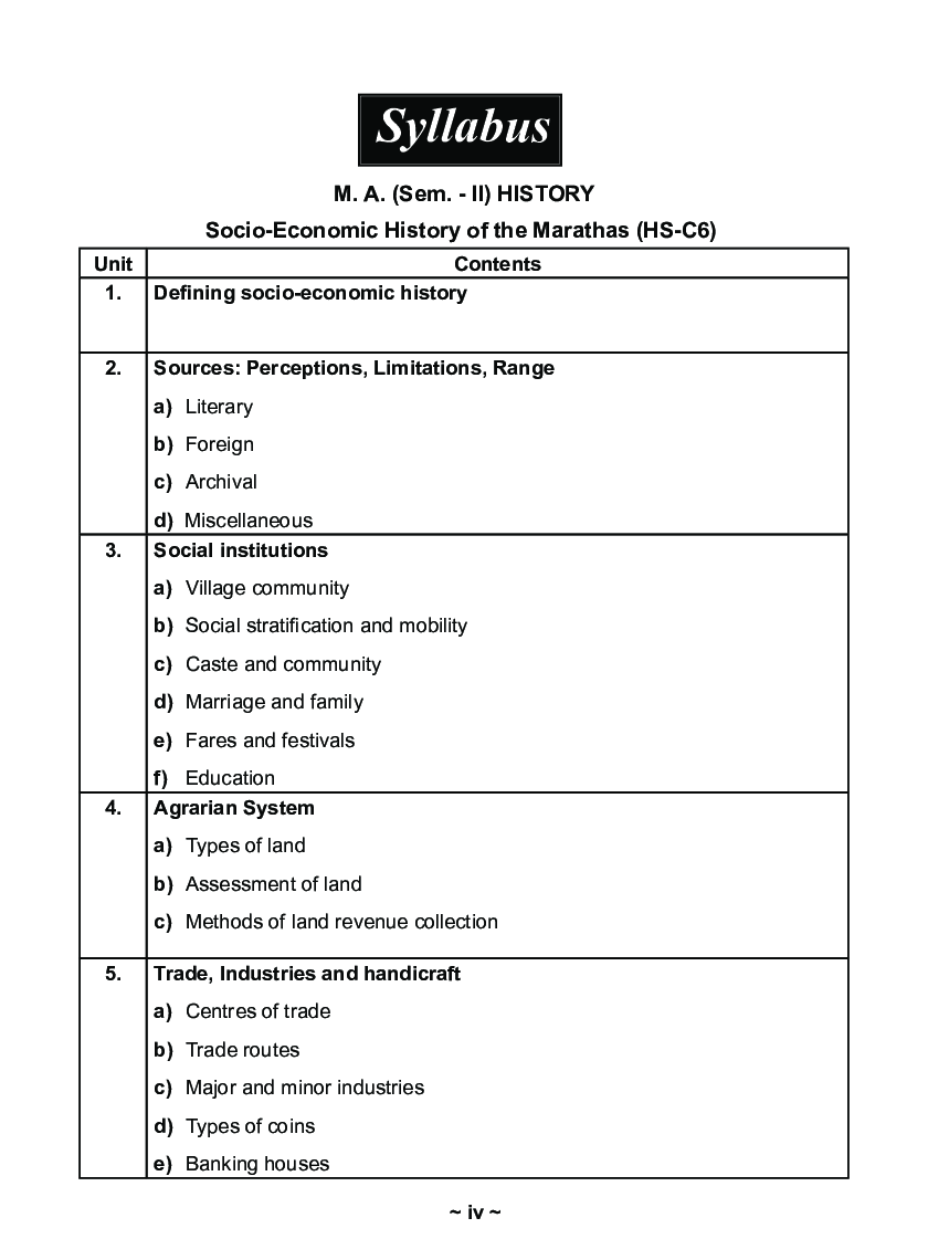 Socio-Economic History Of The Marathas - Page 5