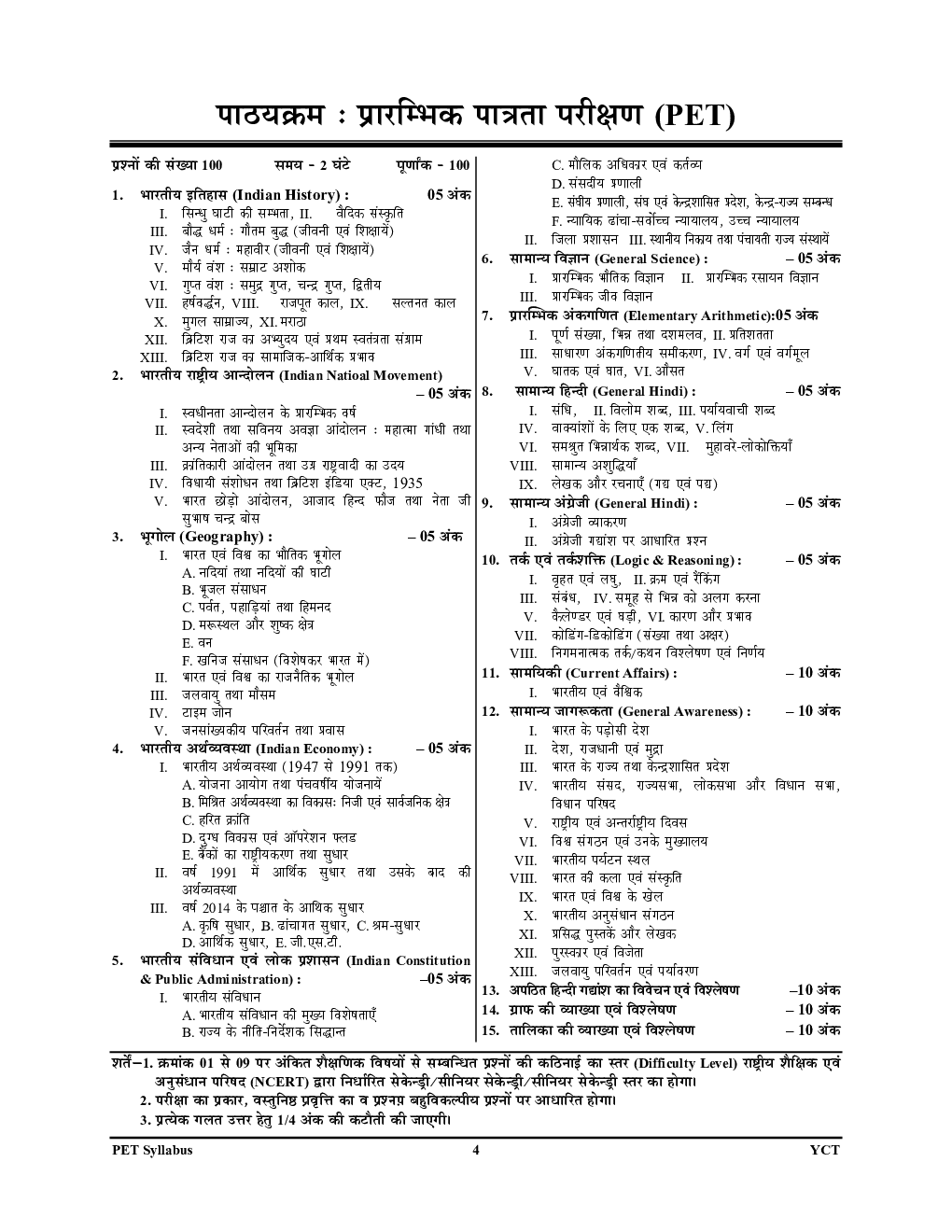 UPSSSC PET अध्यायवार प्रश्नकोश - Page 5