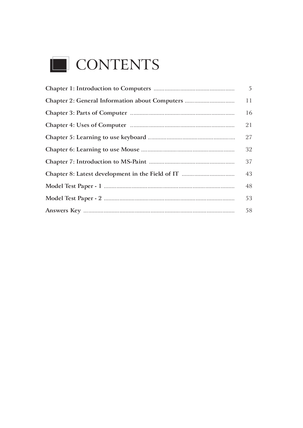 SBB Cyber Olympiad Workbook - Class 2 - Page 5