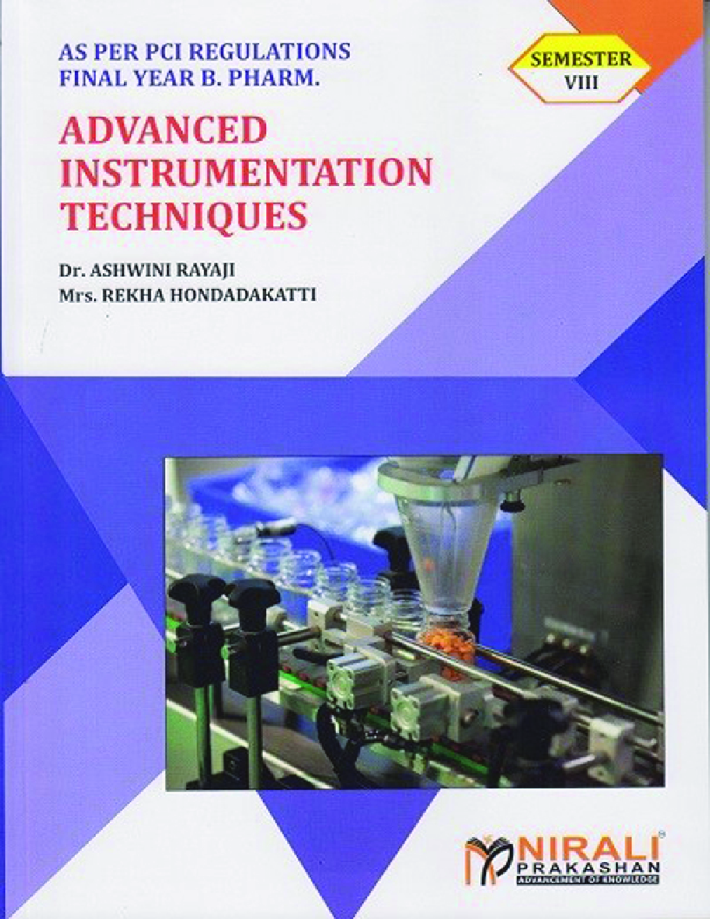 Advanced Instrumentation Techniques - Page 1