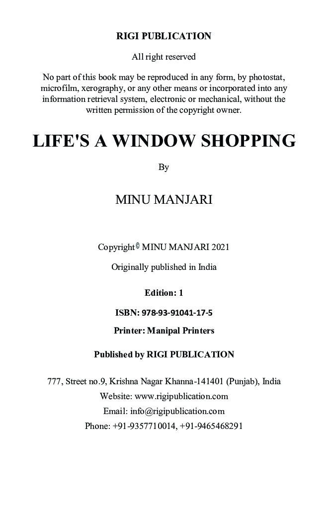 Life's A window Shopping - Page 3
