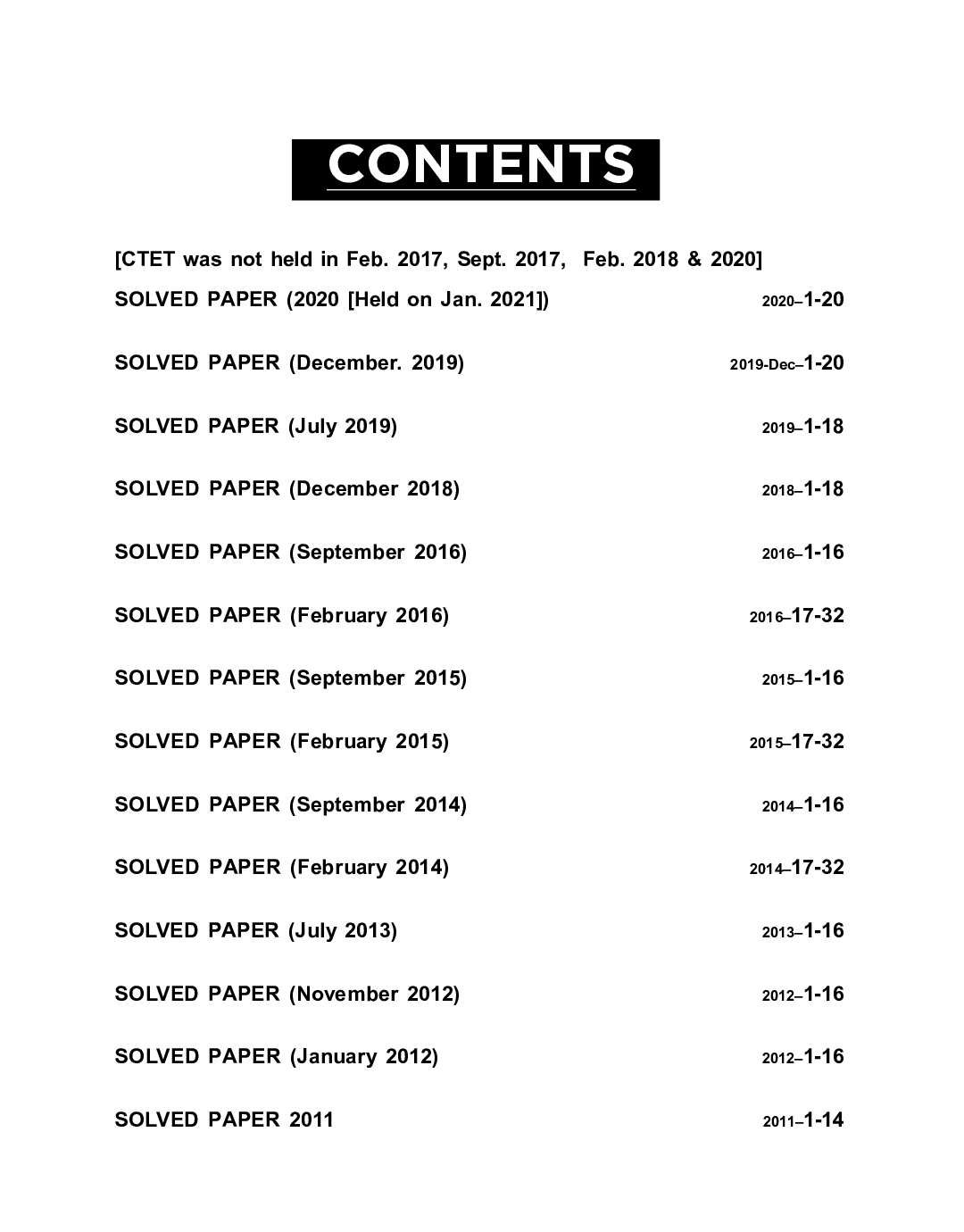 14 YEAR-WISE CTET Paper 2 (Social Science/ Studies) Solved Papers (2011 - 2020) - 3rd English Edition - Page 4