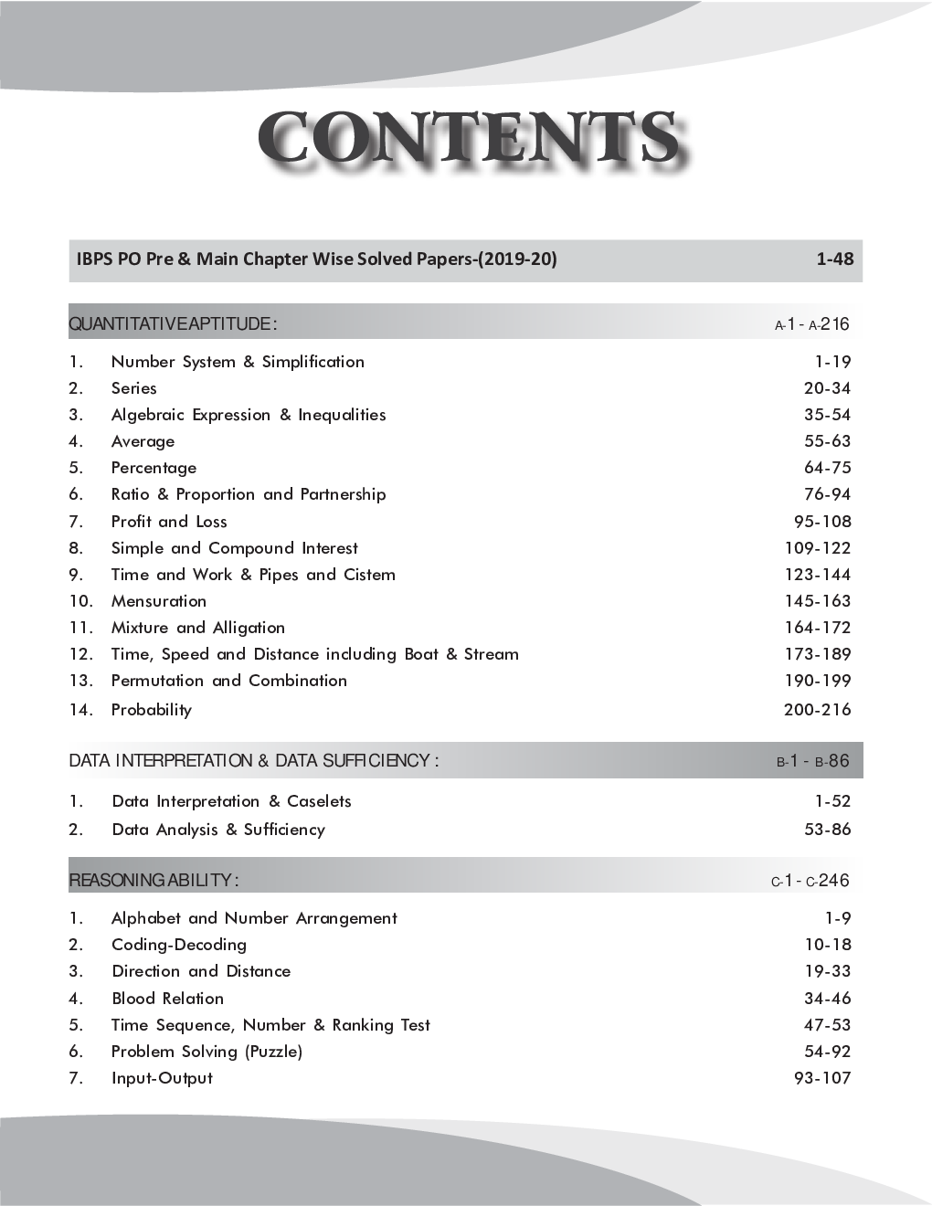 Comprehensive Guide to IBPS Bank PO/ MT Preliminary & Main Exams with 4 Online Tests (10th Edition) - Page 4