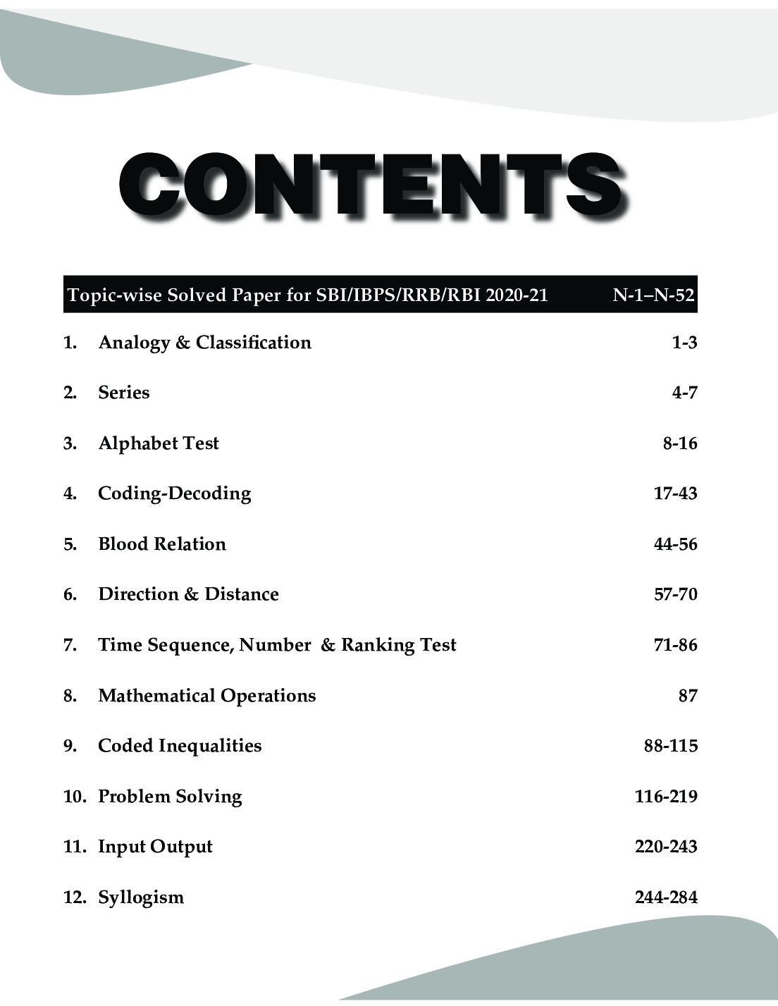 Reasoning & Computer Aptitude Topic-wise Solved Papers for IBPS/ SBI/ RRB/ RBI Bank Clerk/ PO Prelim & Main Exams (2010-21) 5th Edition - Page 4