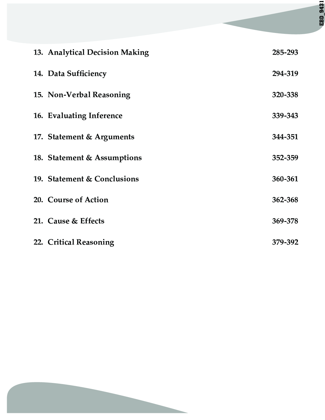 Reasoning & Computer Aptitude Topic-wise Solved Papers for IBPS/ SBI/ RRB/ RBI Bank Clerk/ PO Prelim & Main Exams (2010-21) 5th Edition - Page 5